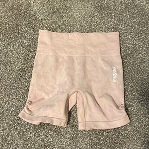 Small Light Pink Gymshark Athletic Shorts